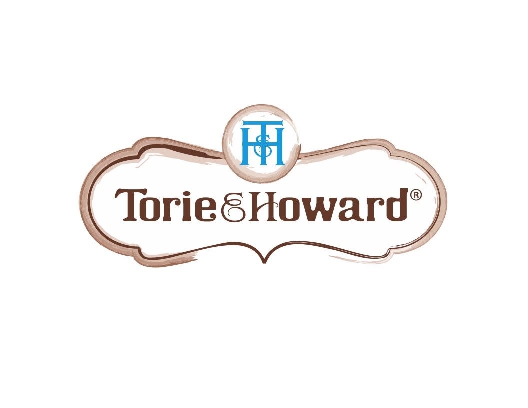 A logo of torie and howard